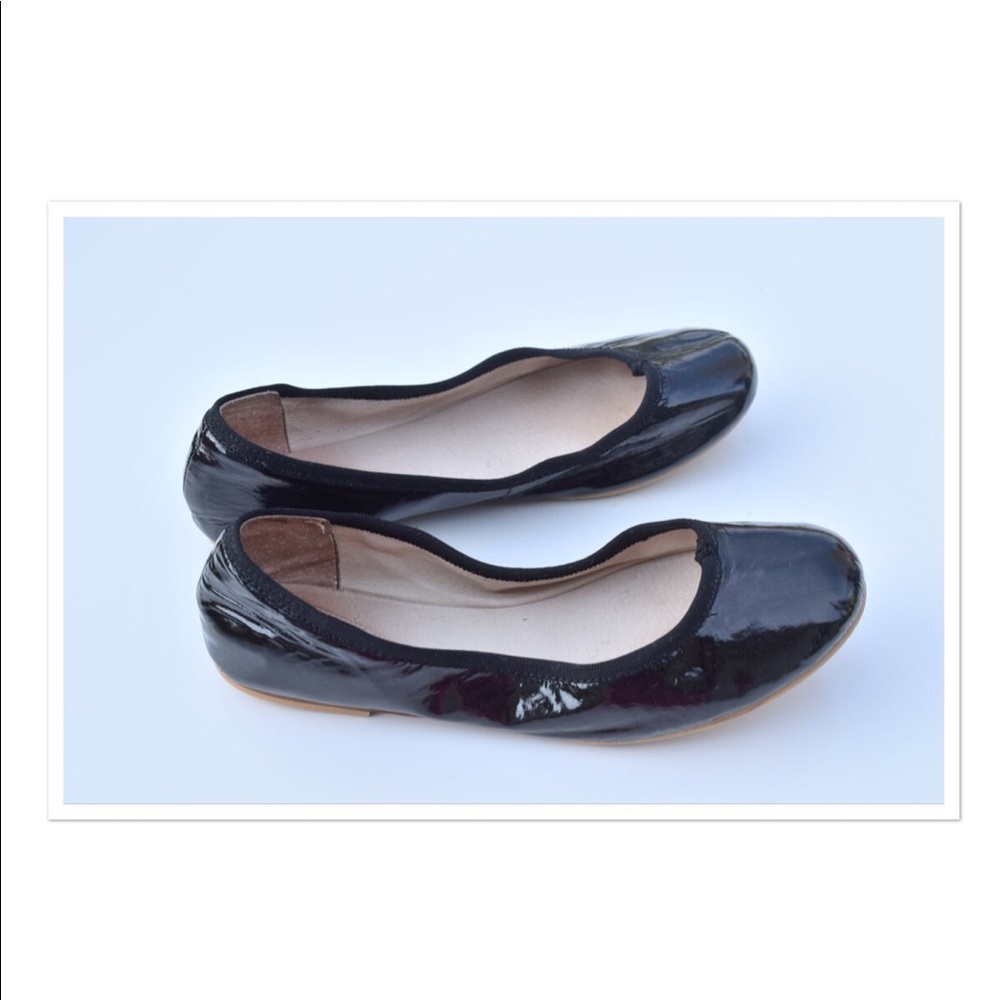 Bloch patent ballet flats